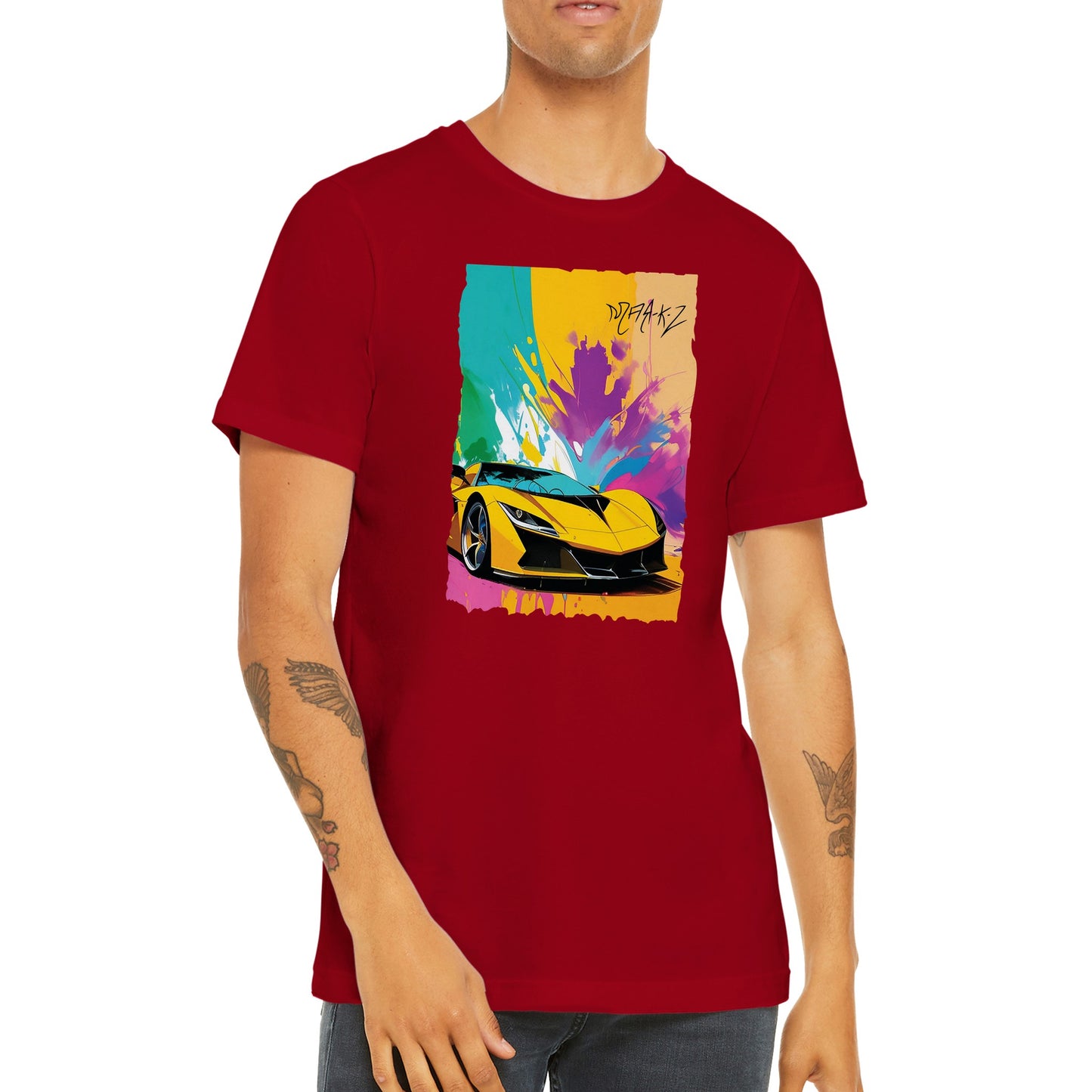 Supercar Delight Premium Unisex Crewneck T-shirt