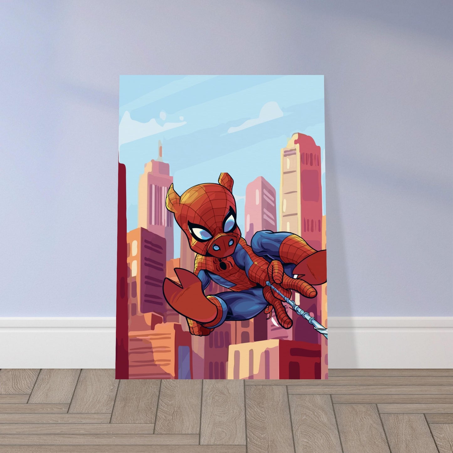 Spider-Pig Museum-Quality Matte Paper Poster