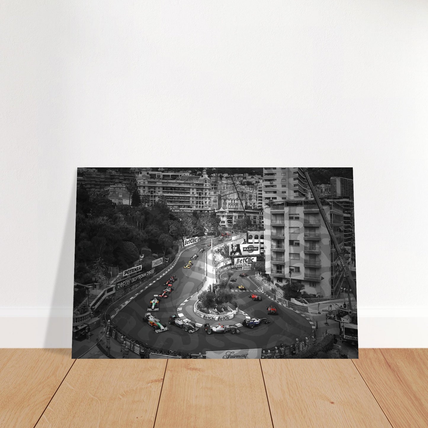 Monaco GP Custom (oil-paint style) Premium Semi-Glossy Paper Poster