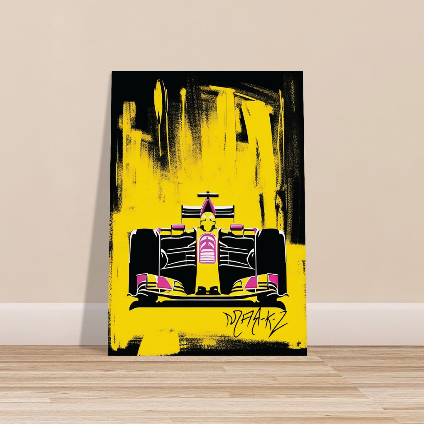 Custom Formula One Museum-Quality Matte Paper Poster