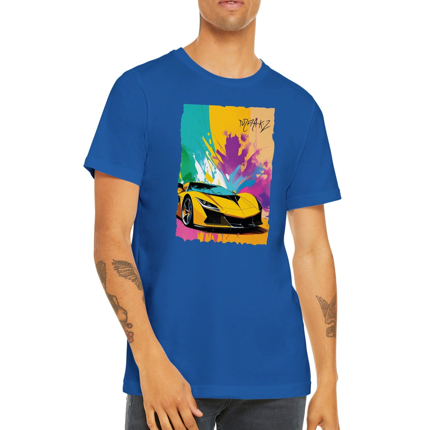 Supercar Delight Premium Unisex Crewneck T-shirt