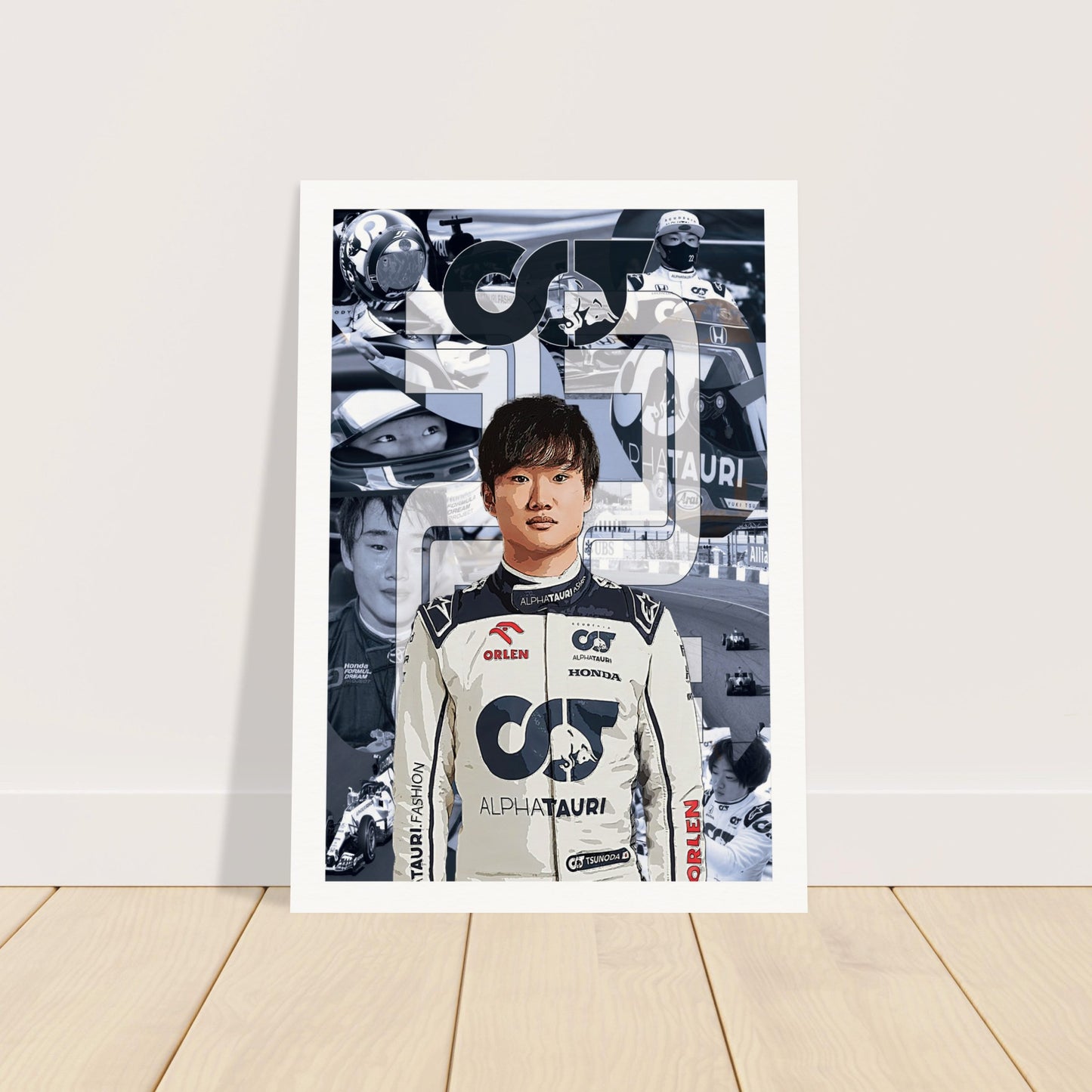 Yuki Tsunoda Custom Museum-Quality Matte Paper Poster