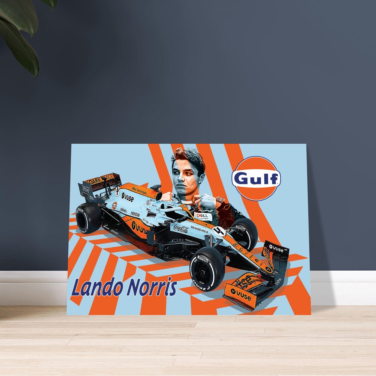 Lando Gulf Tribute Premium Semi-Glossy Paper Poster