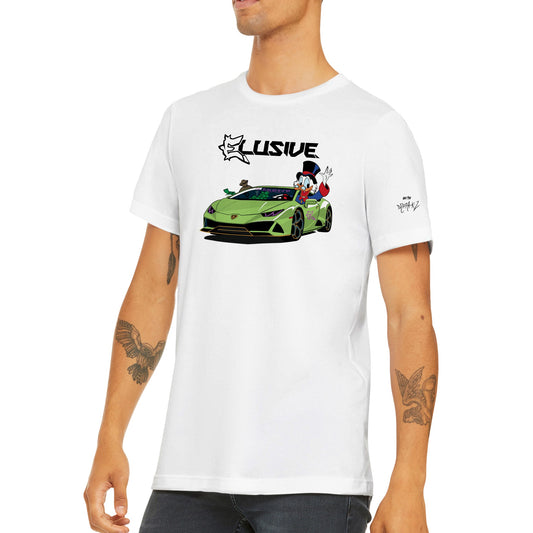 Lambo Scrooge Premium Unisex Crewneck T-shirt