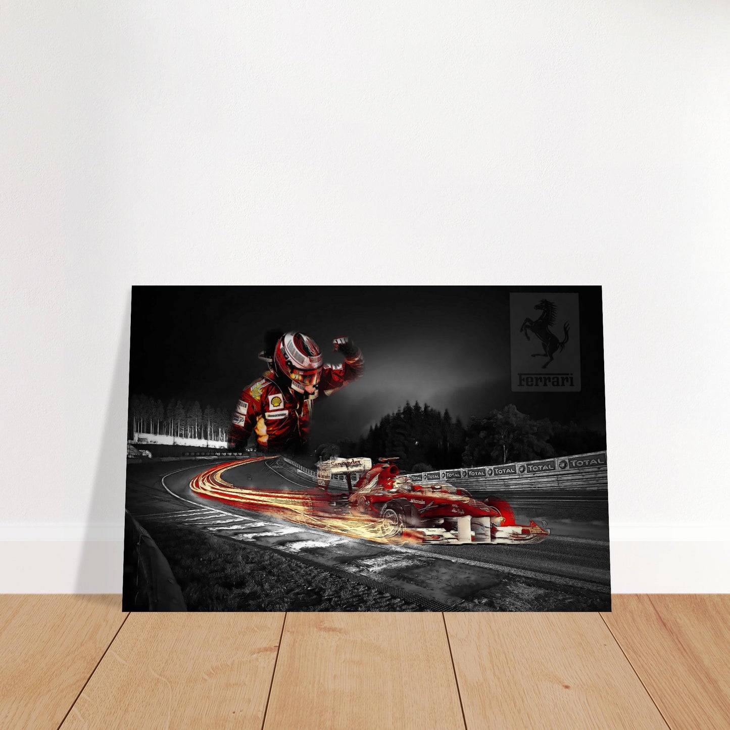 Spa-F1 Custom Premium Semi-Glossy Paper Poster