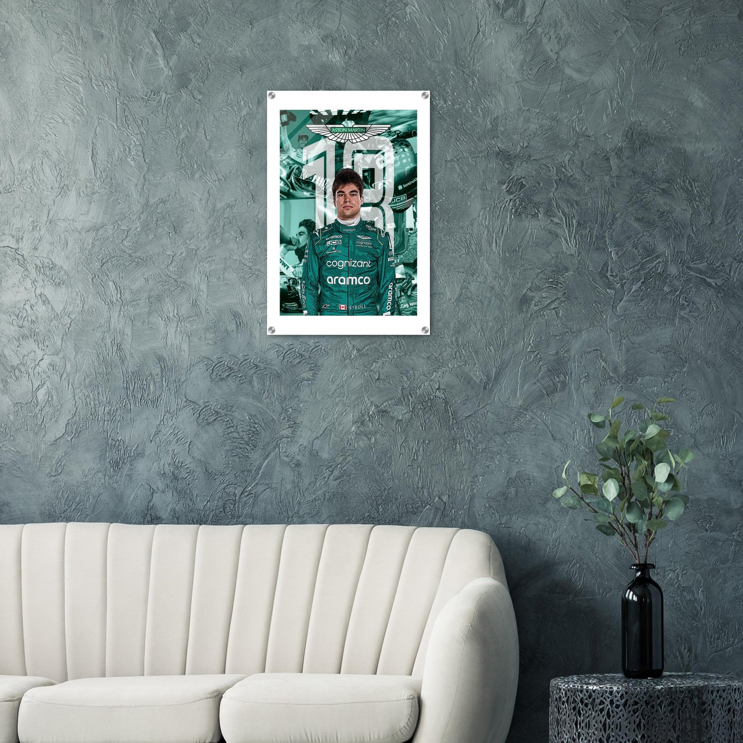 Lance Stroll Custom Acrylic Print