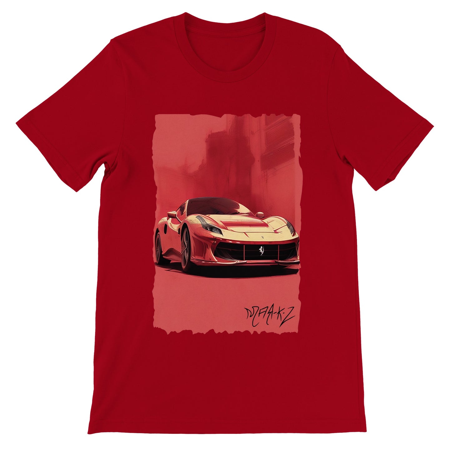 Ferrari in the Heat Premium Unisex Crewneck T-shirt