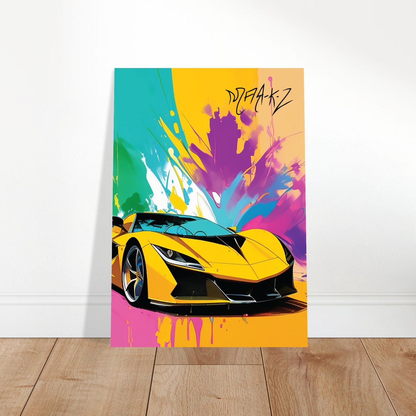 Supercar Delight Classic Semi-Glossy Paper Poster