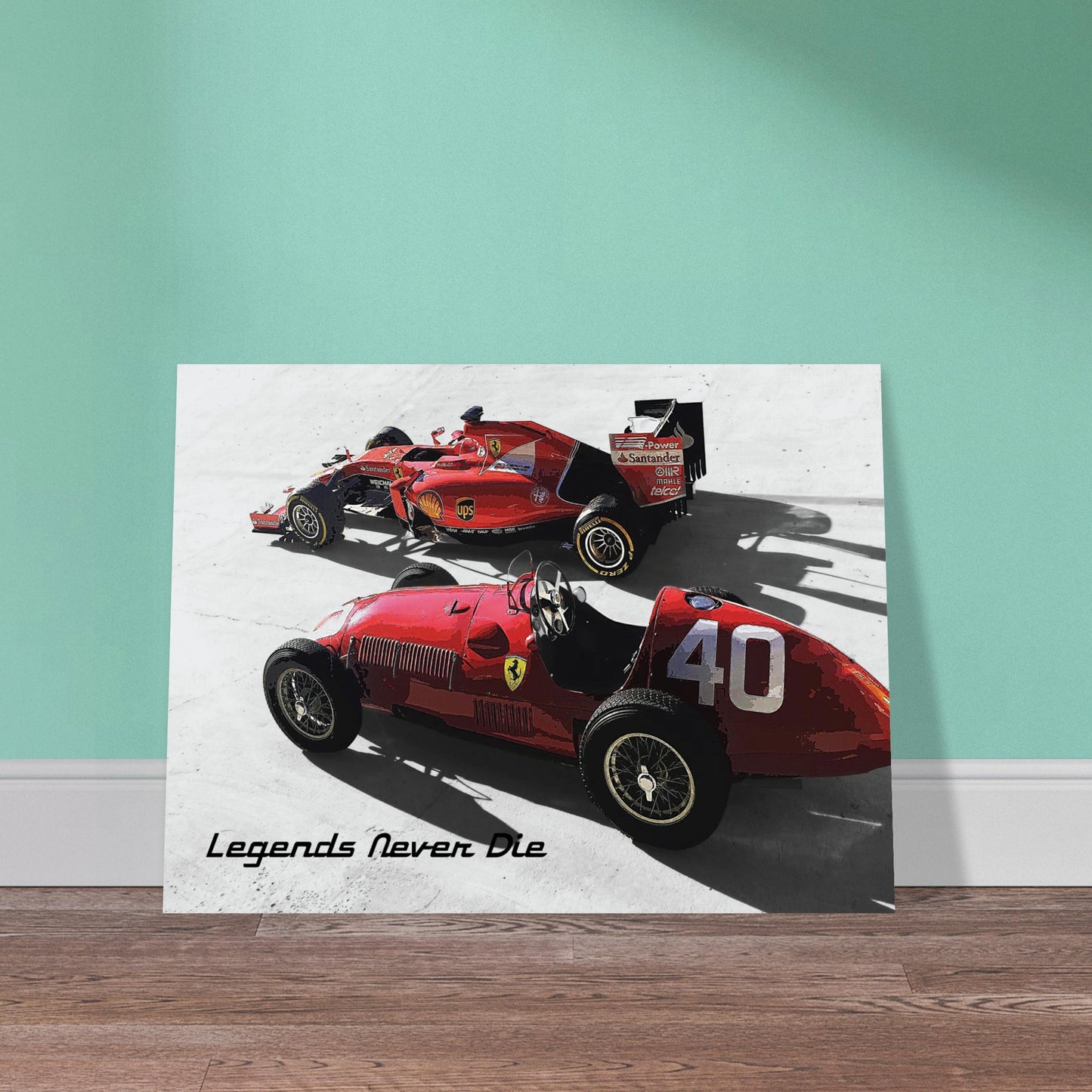 "Legends Never Die" Premium Semi-Glossy Paper Poster