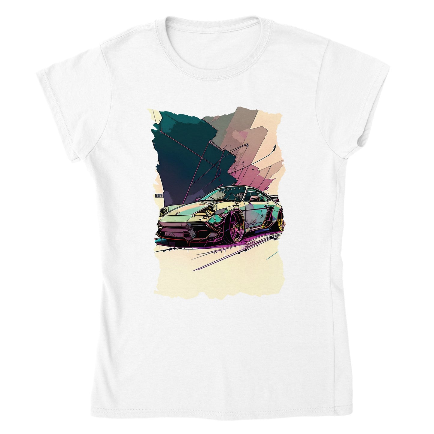 Crusin' 911 Classic Womens Crewneck T-shirt