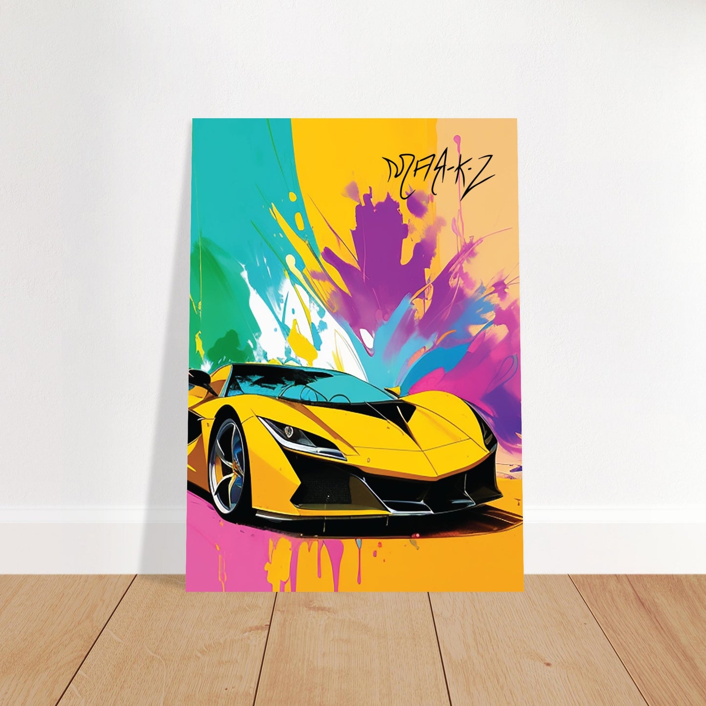 Supercar Delight Premium Semi-Glossy Paper Poster