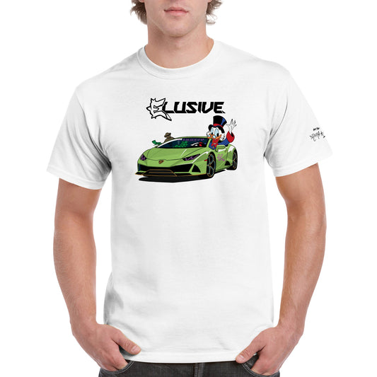 Lambo Scrooge Heavyweight Unisex Crewneck T-shirt