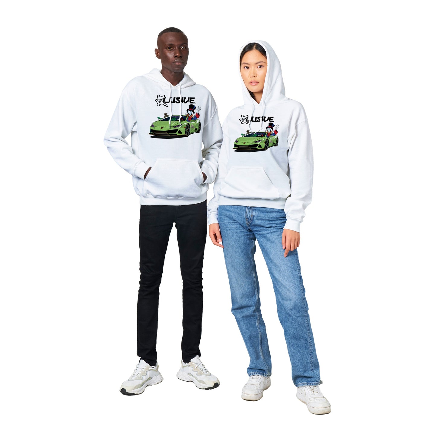 Lambo Scrooge Classic Unisex Pullover Hoodie