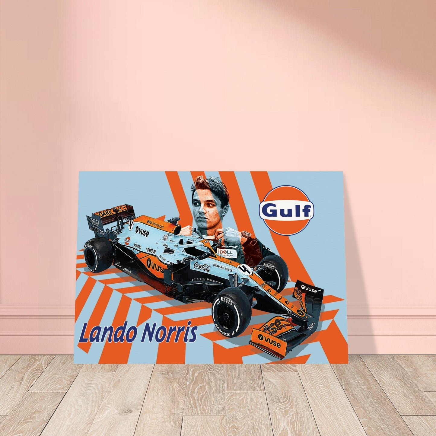 Lando Gulf Tribute Museum-Quality Matte Paper Poster