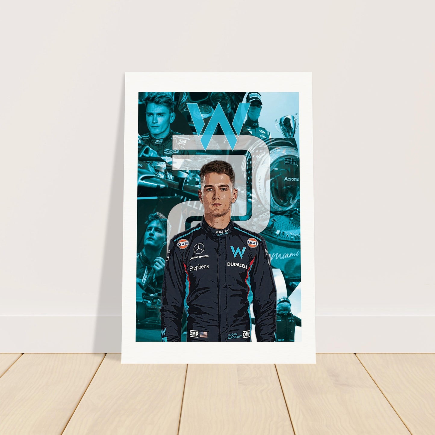 Logan Sargeant Custom Museum-Quality Matte Paper Poster