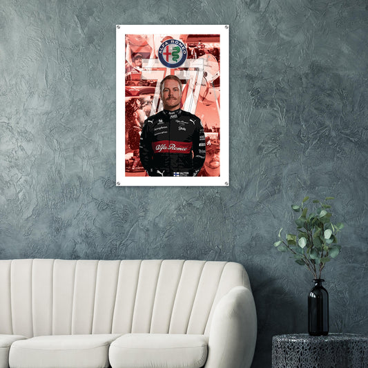 Valtteri Bottas Custom Acrylic Print