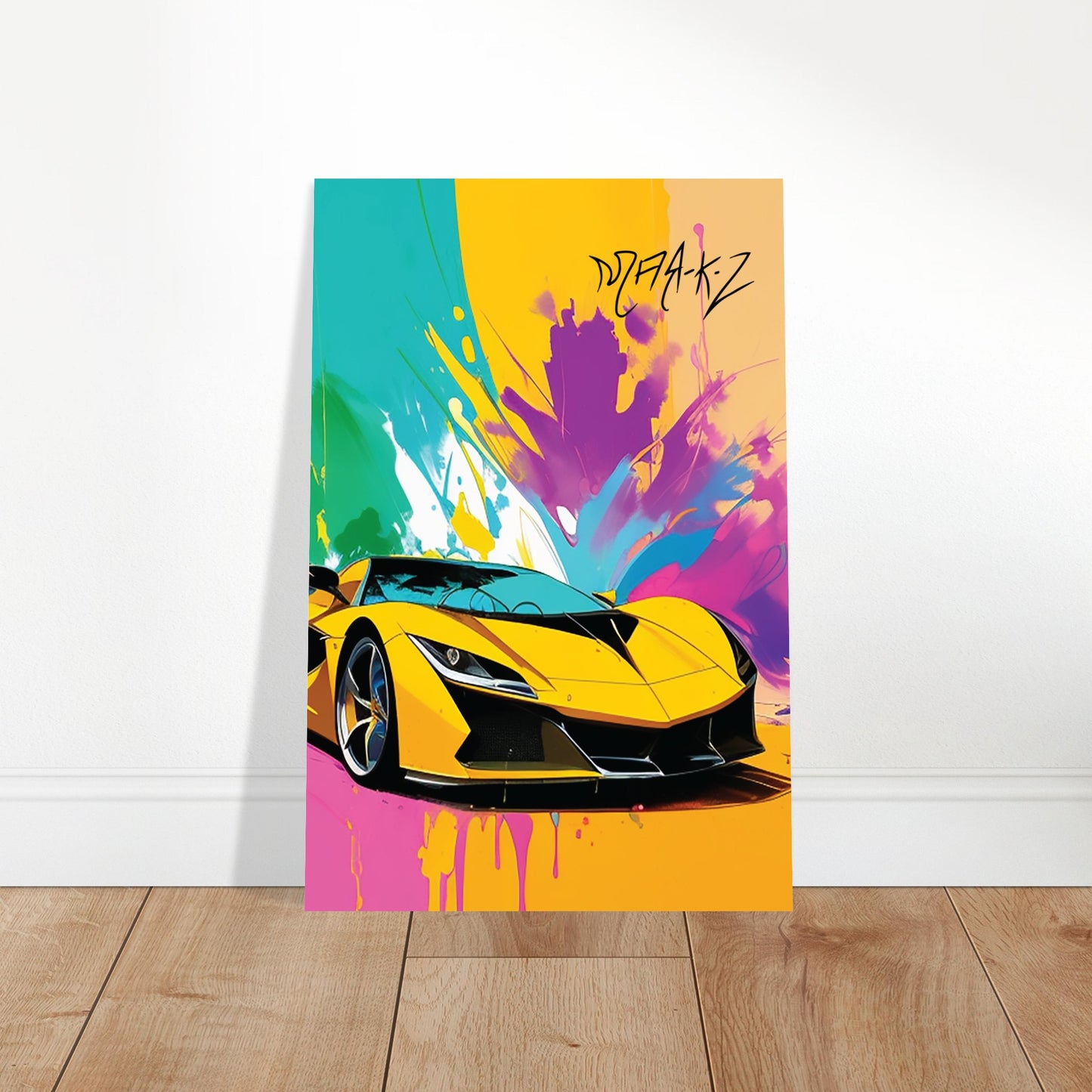 Supercar Delight Classic Semi-Glossy Paper Poster