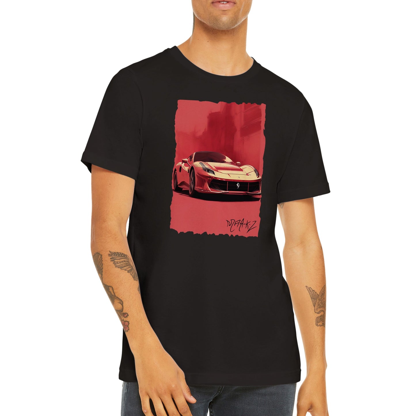 Ferrari in the Heat Premium Unisex Crewneck T-shirt