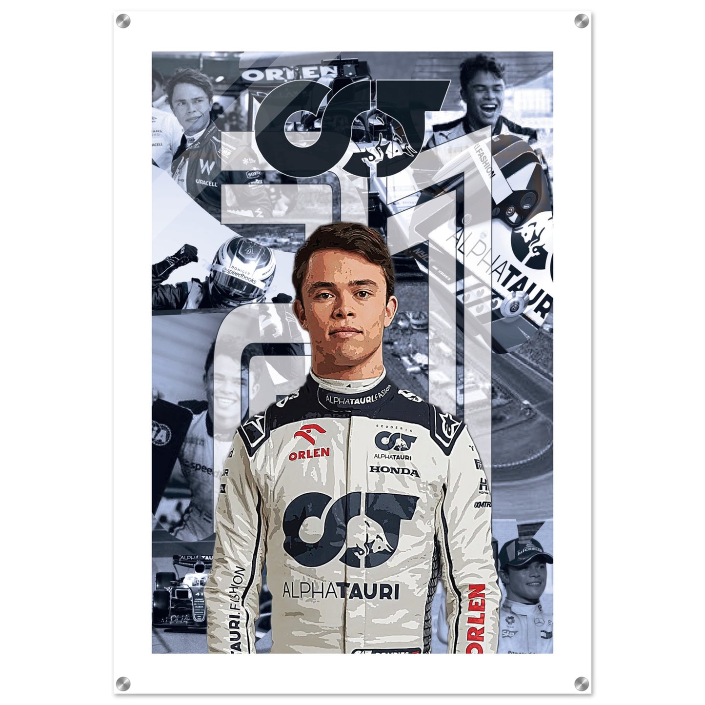 Nyck De Vries Custom Acrylic Print