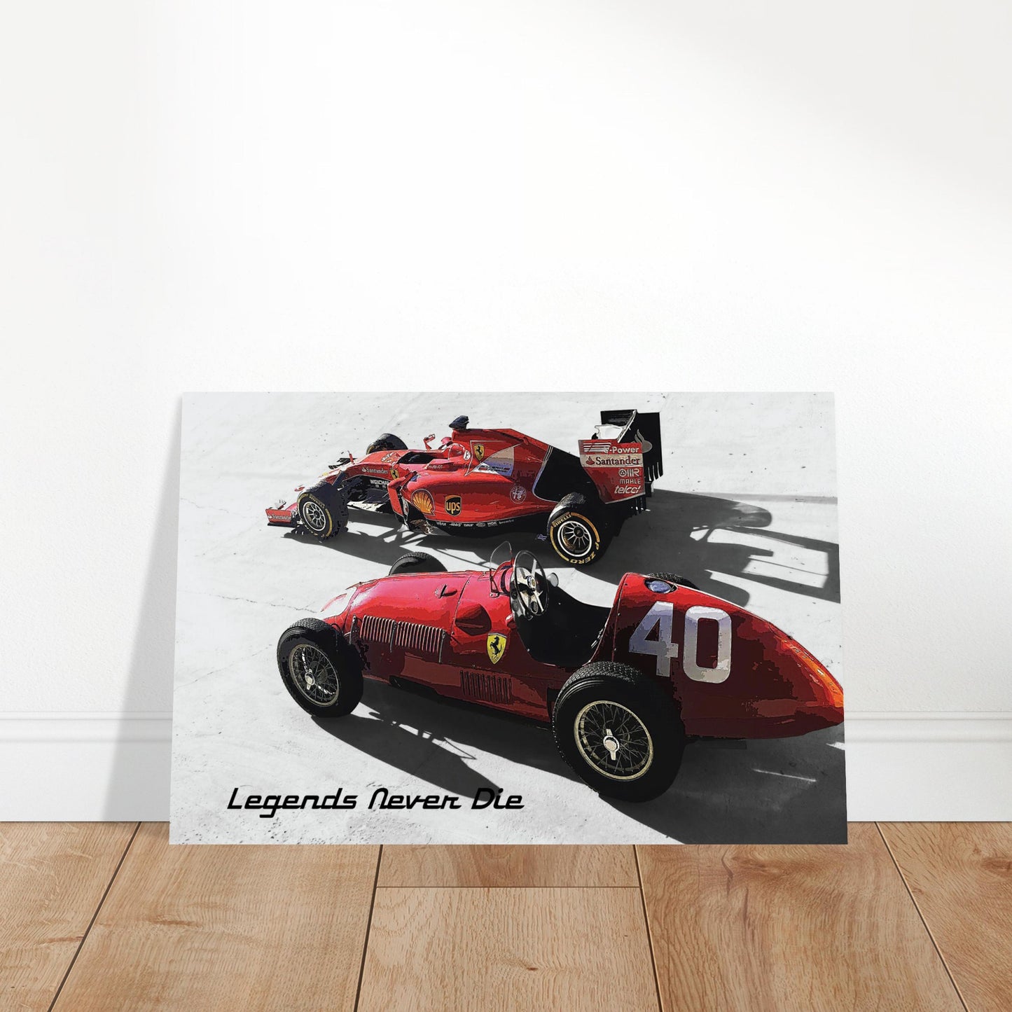 "Legends Never Die" Premium Semi-Glossy Paper Poster