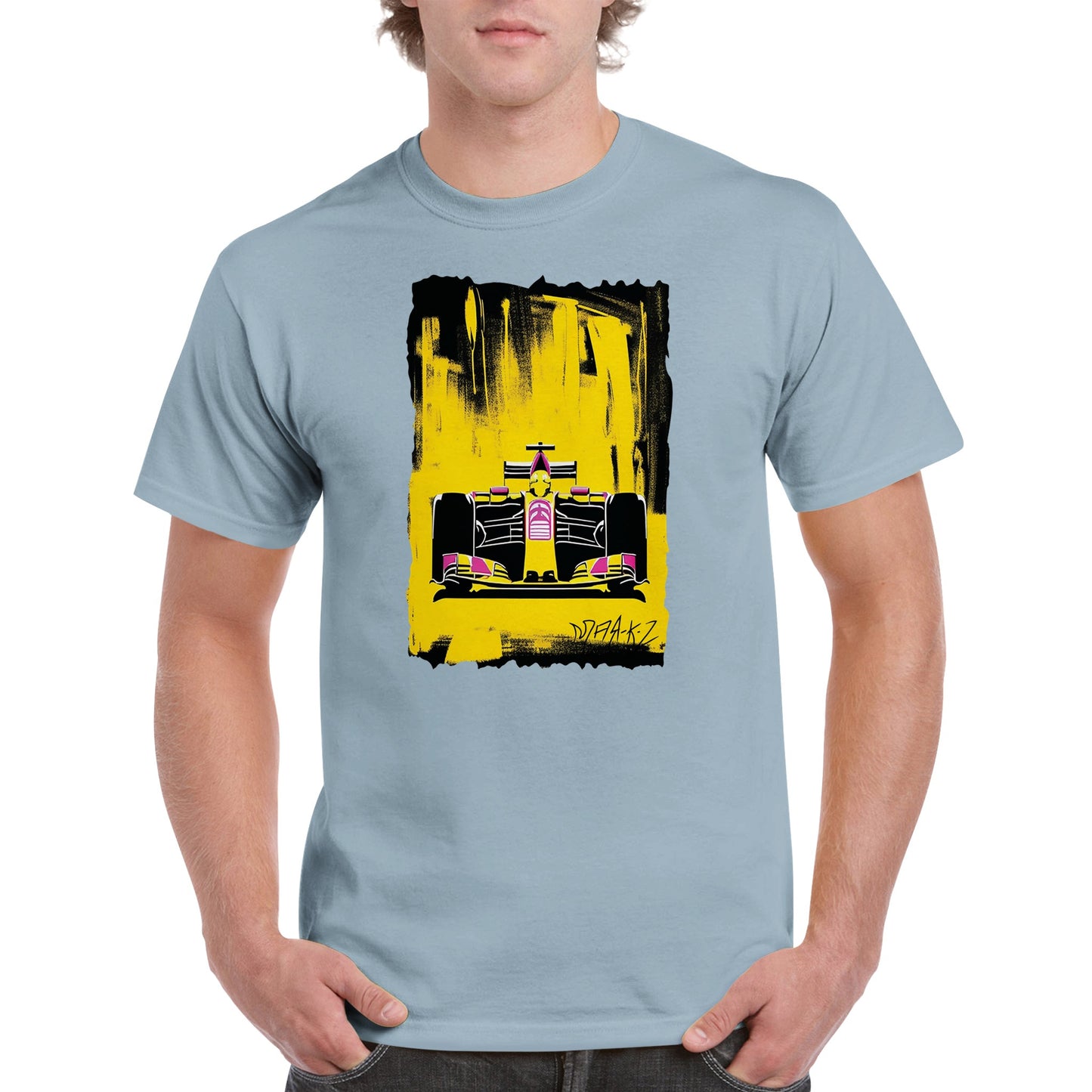 Custom Formula One Heavyweight Unisex Crewneck T-shirt