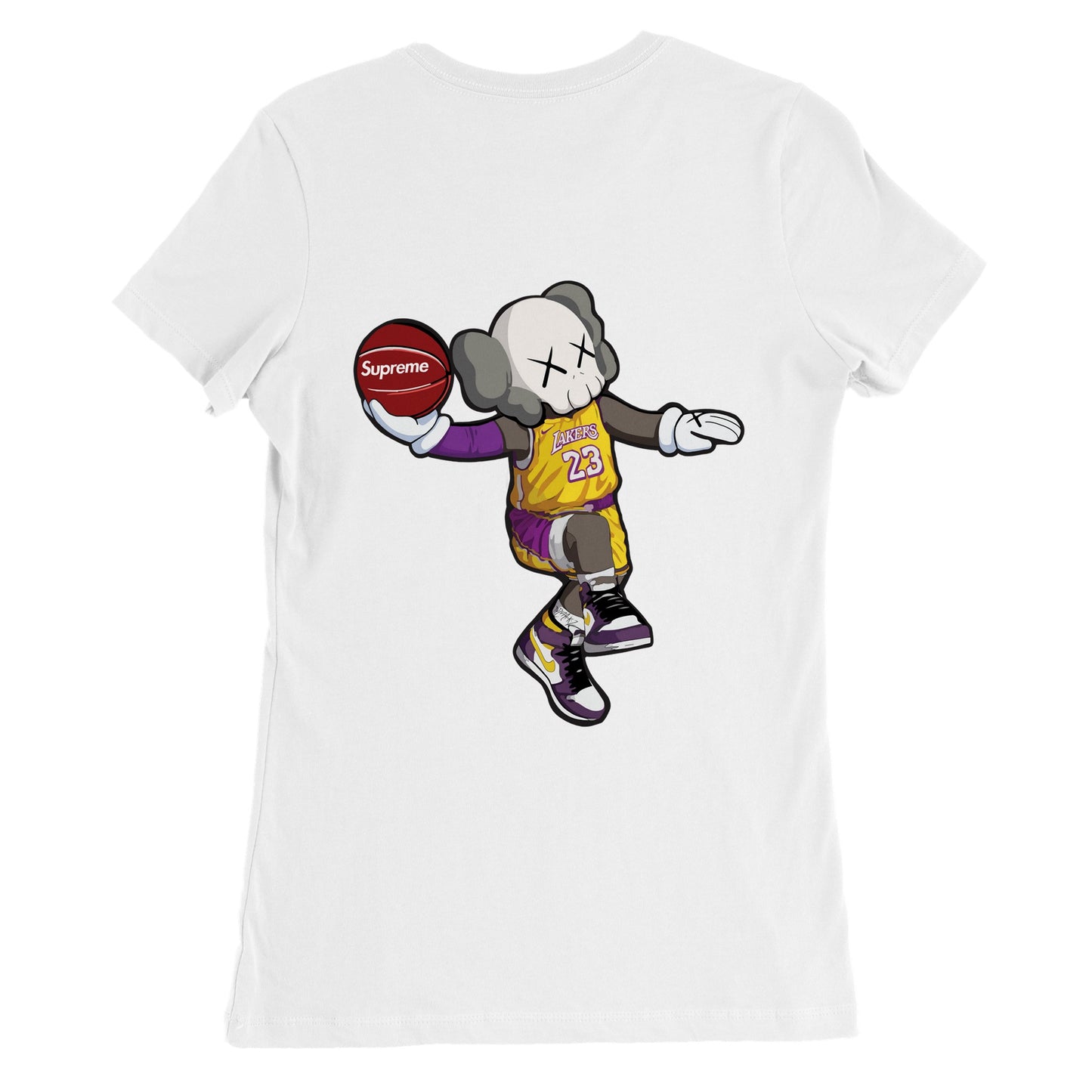 Kaws Dunk Premium Womens Crewneck T-shirt