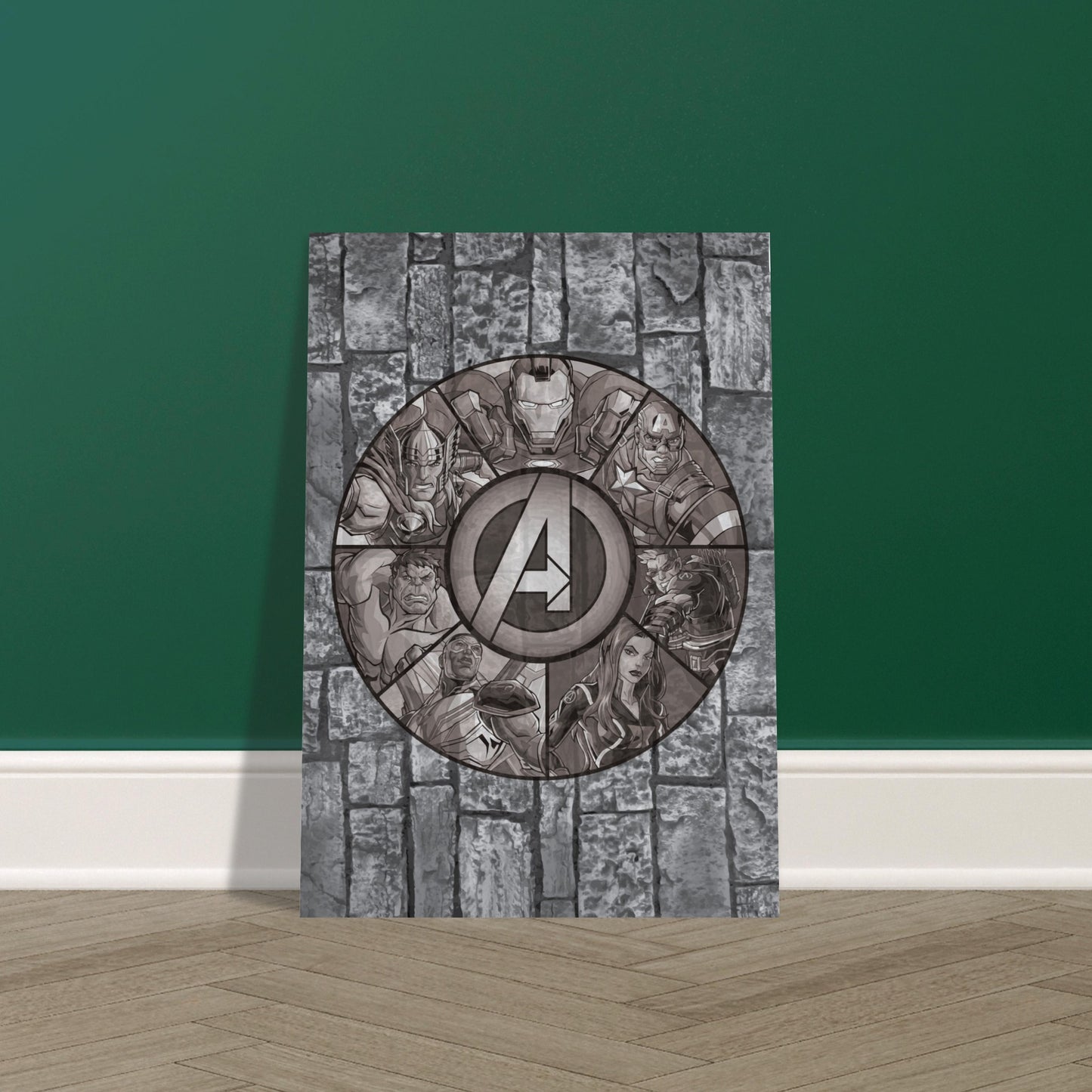 Avengers Assemble Premium Semi-Glossy Paper Poster